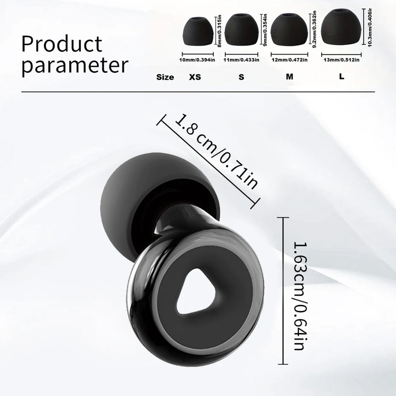 Protetores Auditivos SensorialSafe – Redução de Ruído Sem Isolar Você | Alívio para Sensibilidade Sonora em Festas, Ruas e Conversas.