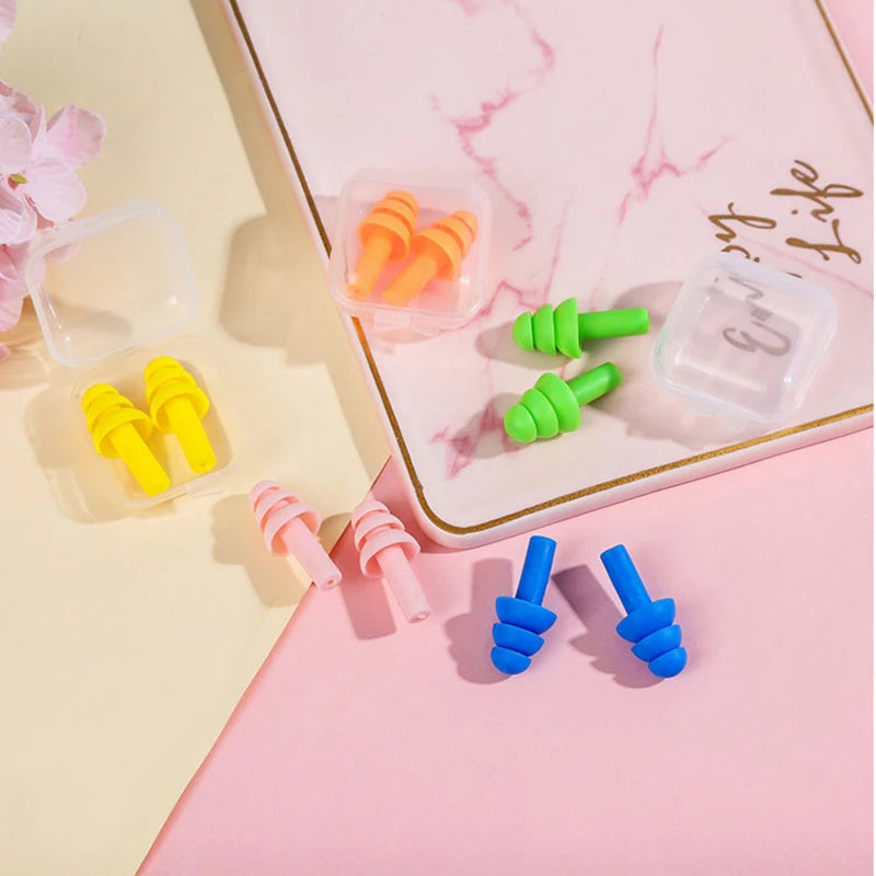 Tampões de Ouvido (20 un.) – Redução de Ruído para Conforto Sensorial, Alívio da Sobrecarga e Momentos de Paz em Qualquer Lugar.