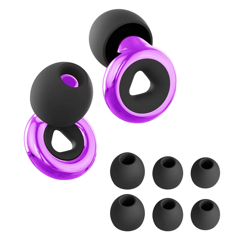 Protetores Auditivos SensorialSafe – Redução de Ruído Sem Isolar Você | Alívio para Sensibilidade Sonora em Festas, Ruas e Conversas.