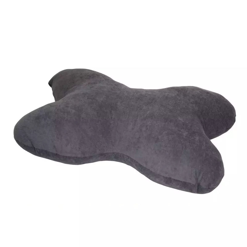 Travesseiro Multiuso Xô Stress Fibra Grafite 50X70 Fibrasca