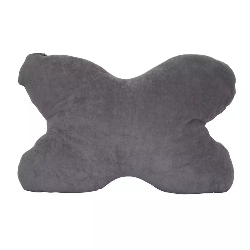 Travesseiro Multiuso Xô Stress Fibra Grafite 50X70 Fibrasca